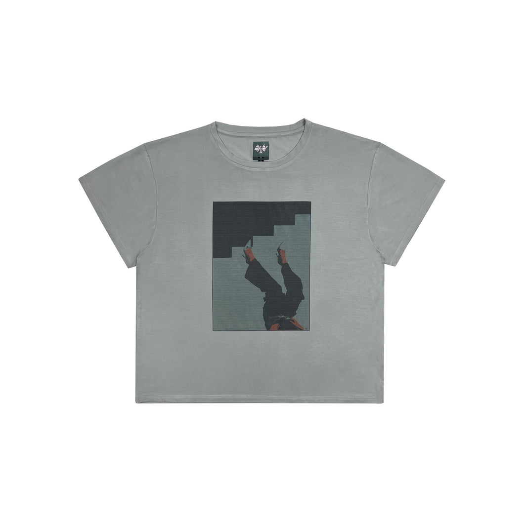 Graphic Tee - [GREY]