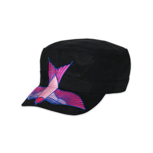 Kuji Flight Cap - [BLACK]